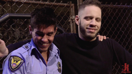 Kink Men Classics: Jett Jax & Wolf Hudson Dirty Cop Caught in a Trap!