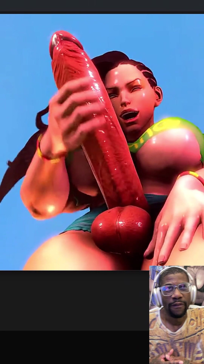 L6RD7BLU3 FUTA: Laura la transsexuelle branle sa bite bien dure et t’éjacule...