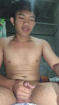 Filipino Twink Jerks off for You with Big Cumshot
