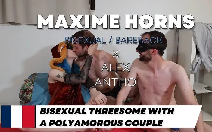 Maxime horns bisexual straight strap on: Bisexual Threesome with a Polyamorous Couple