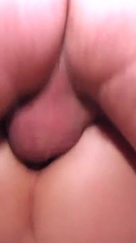 Adorable blonde babe deep and slow anal sex