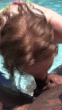 Rome Major Hotwife Deepthroat Pool Session