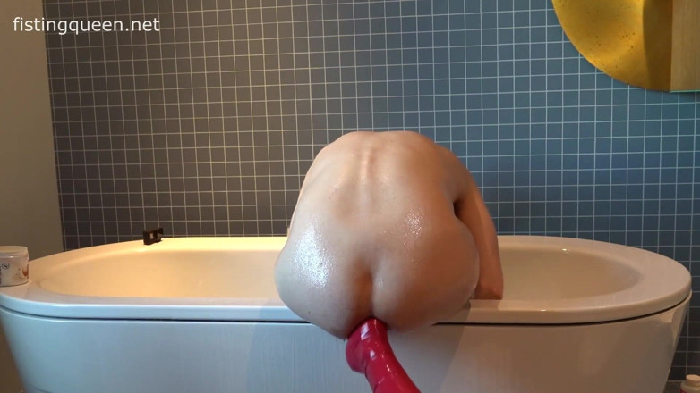 FISTINGQUEEN: Kaki lateks melampau