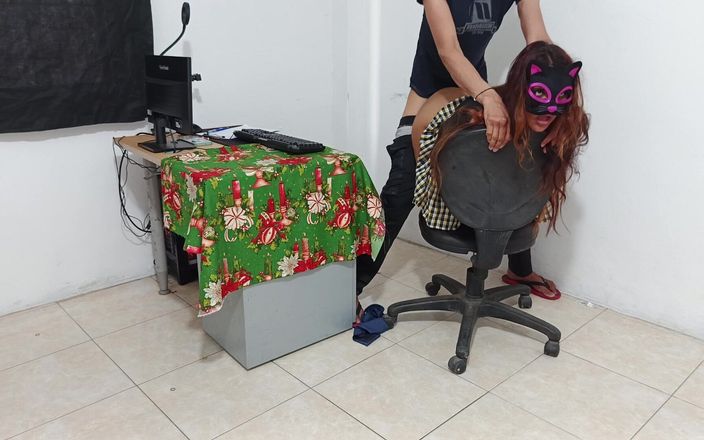 NEGRITA SEXY: Lerares neukt de meest luie student in de klas