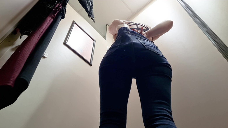 Mila Lewis: Try On - dresses outdoor locker room