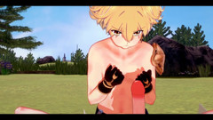 Yaoitube: Genshin Impact Yaoi - Aether saje Ventiho ptáka a je ošukaná...