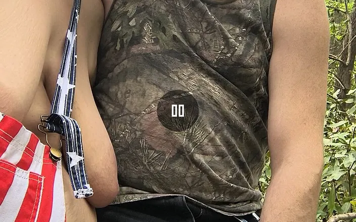 HerculesnVENUS: Redneck Lapdance in the Woods Got This Big Dick Redneck...