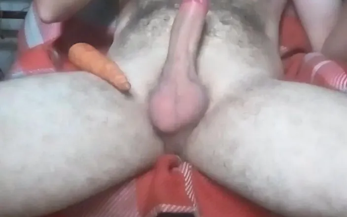 Hairy Les: Having Fun with a Carrot