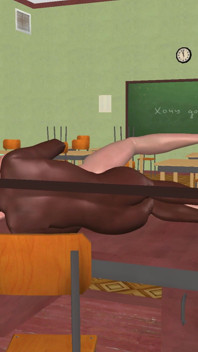 Animated 3D Gay Scene - Close and Intimate Spoon Position