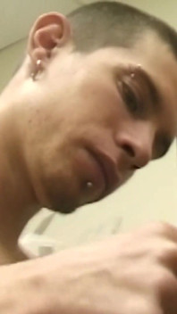 Flexible Mature Hunk Deepthroats Own Throbbing Cock Till Dripping Cum