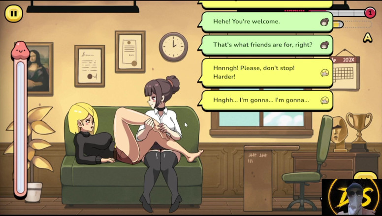 Dark Sam: Une Prof Sexy Baise Des Étudiants En Détention! Gameplay Sujet Problématique!