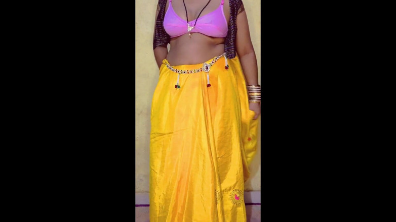 Your_Suman: Indisches heißes sexy mädchen in sari mit masturbation