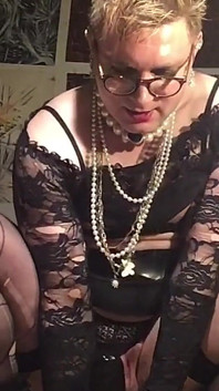 Maricas prostituta Cindy bbc dildo fode!