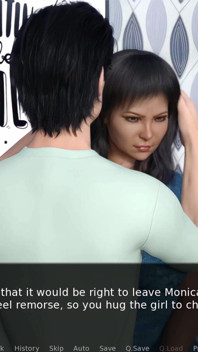 Futa Dating Simulator 4 Monica este o curvă grasă care vrea să fie futută