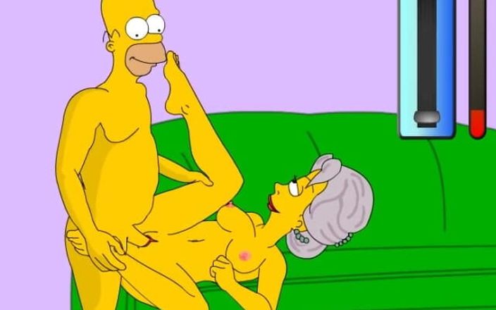Miss Kitty 2K: Homer's Happy Chance - Sex POV Karikatura P70 od Misskitty2k