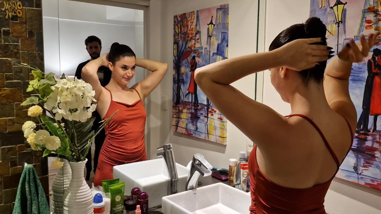 Mano Nico Official: Slutty Married Gabbie Luna Cumming 3 Times