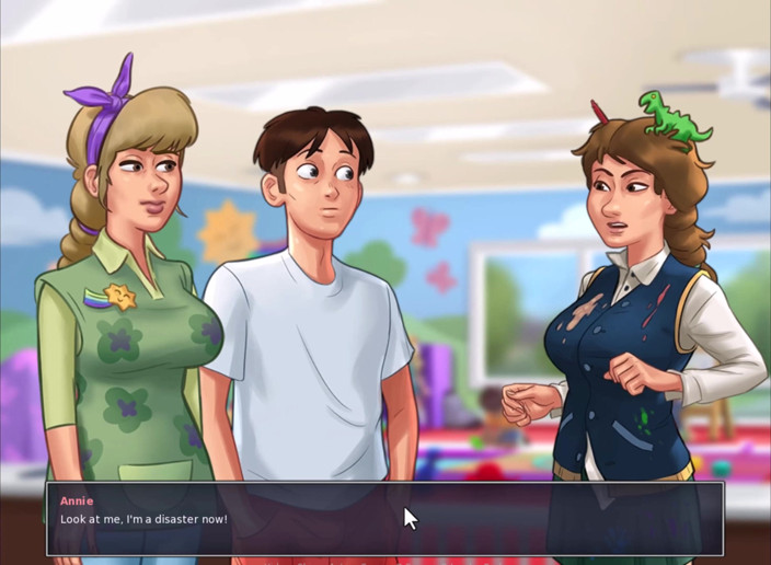 Johannes Gaming: Yaz mevsimi efsanesi - Jenny'nin göğüslerini emiyor