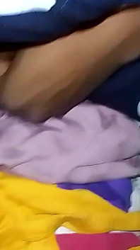 In the Yellow Color, the Blue Panty Blue Gow Is