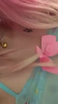 穿着可爱的内衣啪的加西