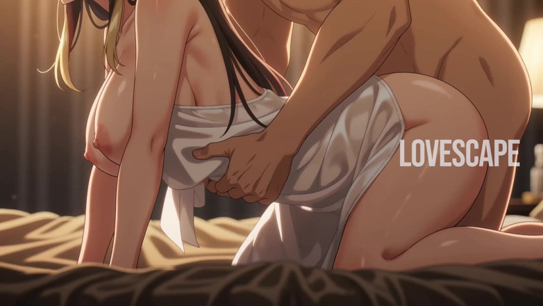 Lovescape: Hentai Babe Craves Big Cock From Real Man (ai)