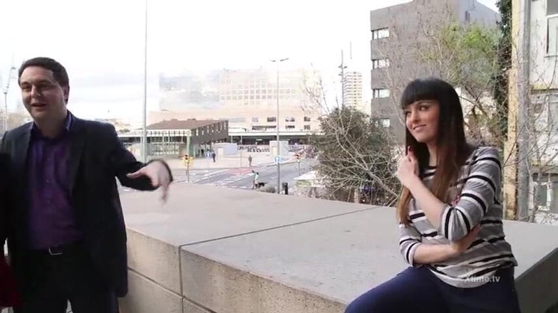 Andrea Dipre Channel: Tânăra Rebecca Volpetti ia o muie în public pentru Andrea Dipre
