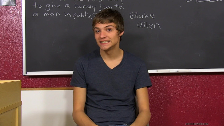 Teach Twinks: Blake suka banget ngocok