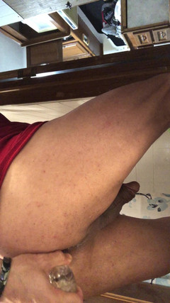 Longzilla: 15-zoll-klarer dildo in meinem arsch