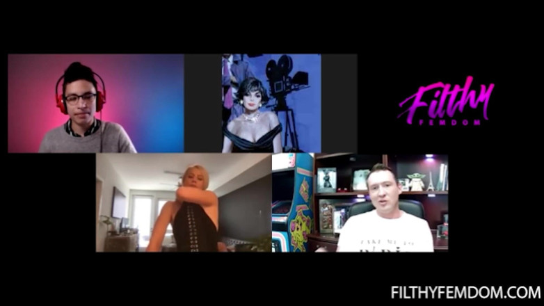 FilthyFemdom: Livestream mit Pierce Paris mit Helena Locke Pierce Paris