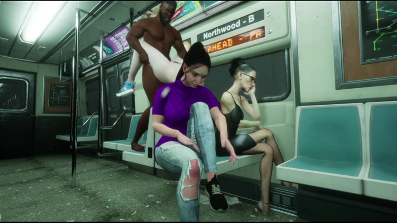 denisporco animation: Sexuální metro