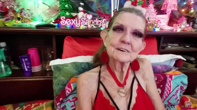 Sexy Sandra N Sir Christopher: Navidad 2025 anal boquiabierto y follada