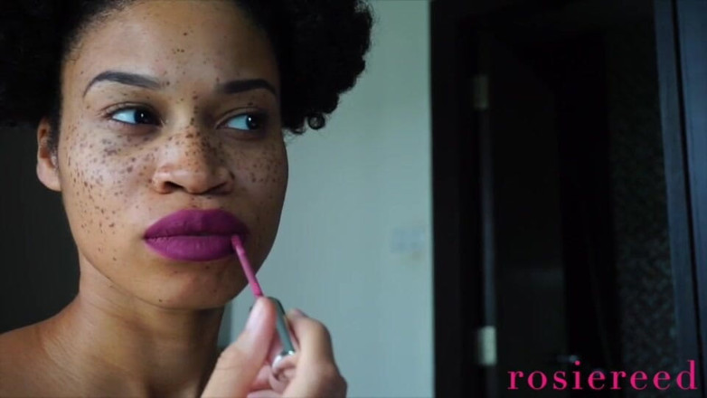 Rosie Reed: Perfect Lipstick Ignore- Goddess Rosie Reed Ignores You While Putting...