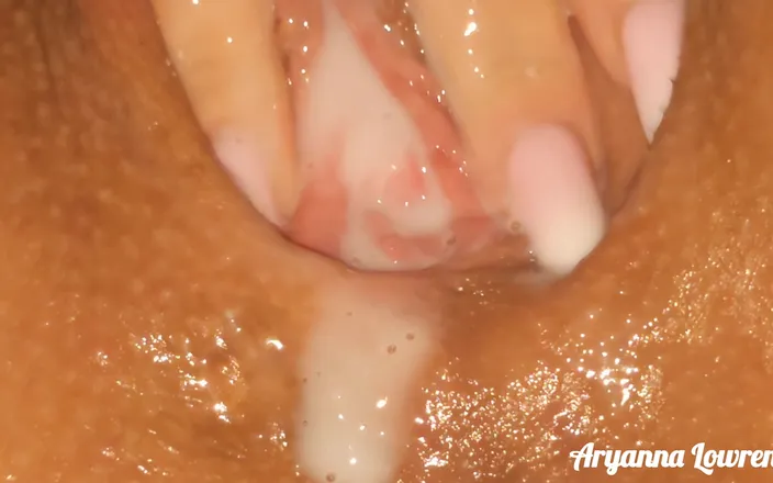 Aryanna_Lowrence: Strong Creamy Orgasm with Ejaculation After Cunnilingus