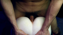 SEXY_GUYBEST: 엉덩이에 거대한 둥근 엉덩이 따먹기!