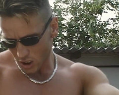 BB Video - Old School: German Amateur Teen Outdoor Footjob with a Hot Blonde