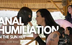 Polla en un palo la humillación anal