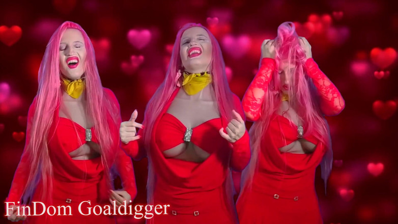 FinDom Goaldigger: Solo imagina