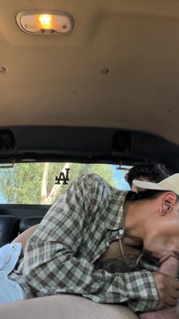 Big Cum Shot! Sucking off My Dl Homie Car Fun Hardcore Gay