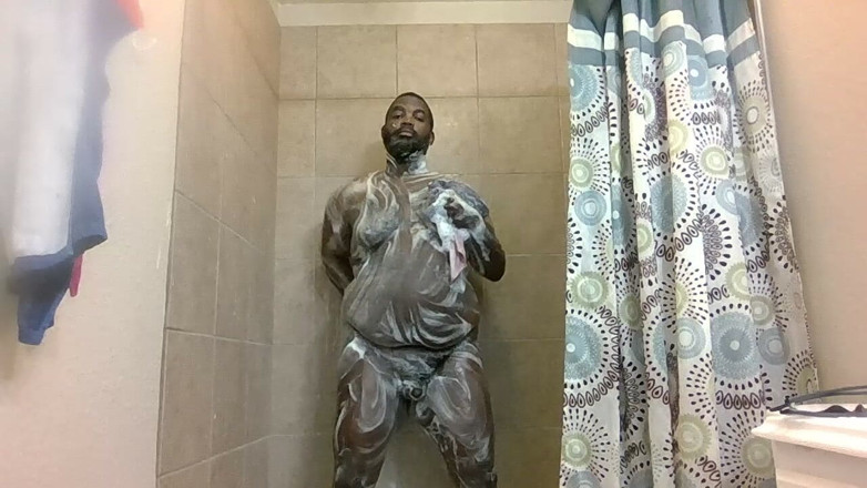 bigblacktxchub: 아침 샤워 슈퍼 깨끗한