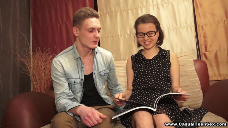 Casual Teen Sex: Bashful teeny wants firm cock