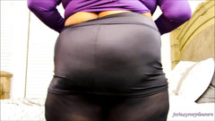 Josie4yourpleasure: Bbw minigonna nera e collant provocanti