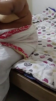Sexy Stepmom Take Selfi for Her Boyfriend Watsapp Massage When I Help Her with Give Free Fucking