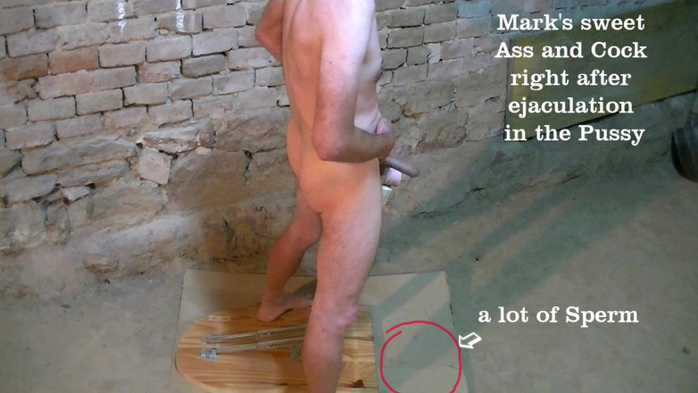 Mark Hannes: Fleshlight Pussy Stand Fuck Masturbacja