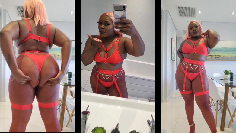 Dark Berry: Мілфа відтрахана в нижній білизні