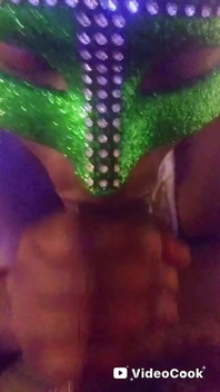 Messy Mouth in the Mask!
