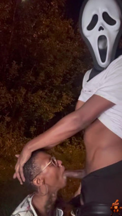 BarbieCharlie: Barbie Charlie cosplay hantu muka muka