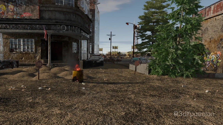 3dxpassion-transgender: VR Nexus-3 Ashfall - Тарин шмель-хантер получает свой приз в Разрушенной Американской Бункере