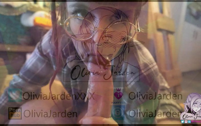 Olivia Jarden: Симпатичная подруга делает минет в видео от первого лица - Asmr и CIM