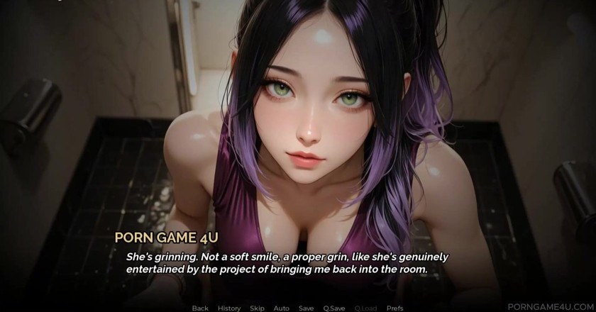 Porn game 4 u: Si Dia Mengunci Pintu Bilik Air Dan Segera Menurunkan Lututnya -...