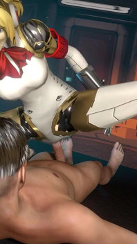 Testando as Características Sexuais De Aigis - Personagem 3 Paródia