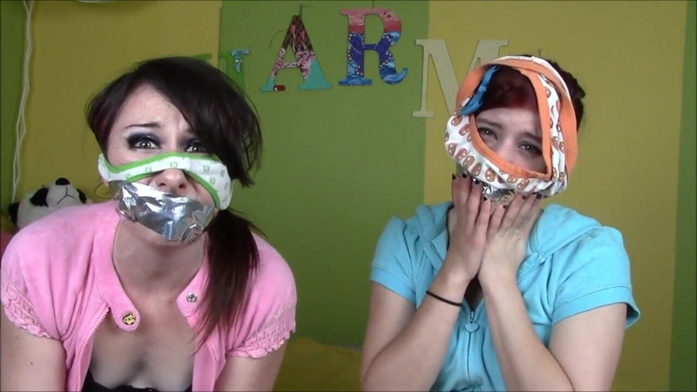 Selfgags classic: Don't tell stepmom we do gag talk videos!
